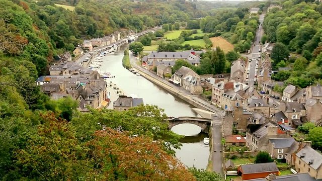 Port de Dinan sur la Rance