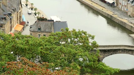 La Rance au port de Dinan