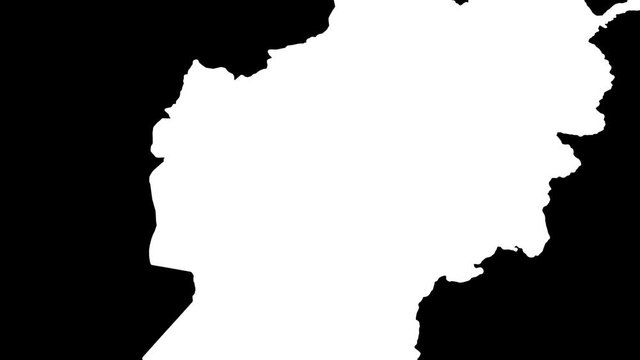 Farah - Afghanistan, province extruded. Bumps