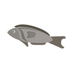 fish food icon image vector illustration design 