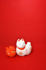 干支の置物　戌年