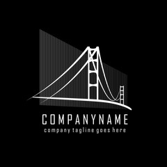 Bridge company logo design