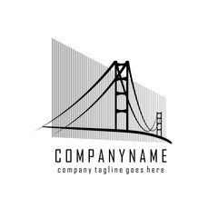 Bridge company logo design