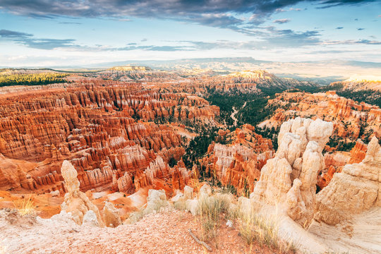 amazing view of bryce canyon national park, utah
