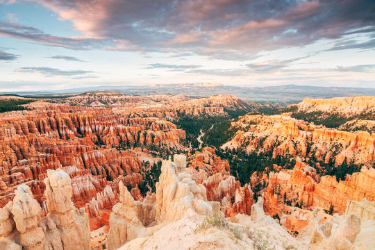 amazing view of bryce canyon national park, utah