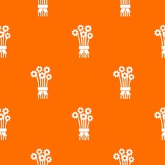 Bouquet of flowers pattern seamless