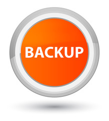 Backup prime orange round button