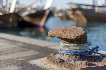 Details of fishing harbour in Abu Dhabi