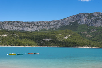 Fototapeta na wymiar Lac de Sainte Croix