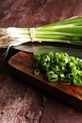 Spring onions are rich in vitamins,minerals and natural compound