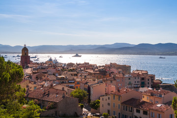 Fototapeta na wymiar Saint Tropez view
