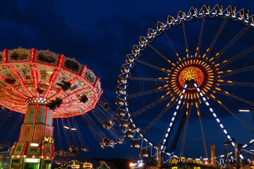 Oktoberfest beer festival in Munich, Germany