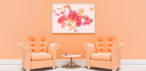 Composite image of graphic image of colorful circles