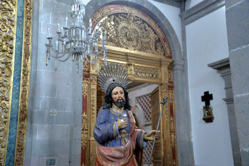 Obraz premium Kirche Sao José in Ponta Delgada (Azoren)