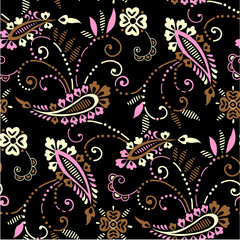 paisley pattern for textile and wrapping use