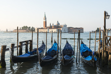 Gondolas at San Marco