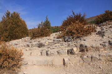 désert de pierres dans le Verdon
