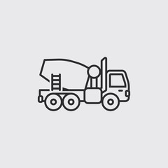 concrete mixer truck