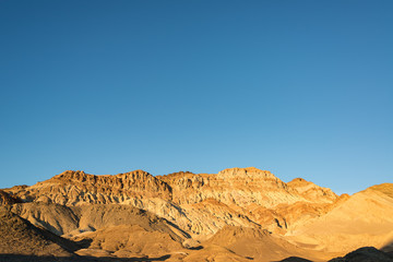 Beautiful Golden Light in Death Valley