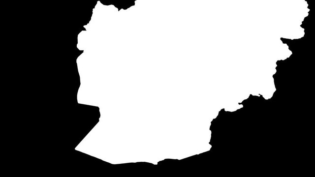 Nimroz - Afghanistan, province extruded. Satellite