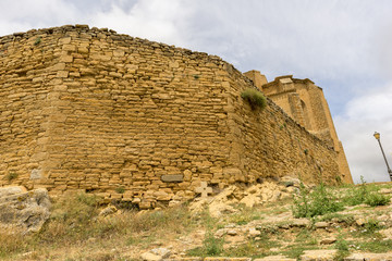 The town of Gallipienzo de Navarra in Spain