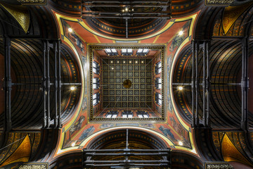 interior of trinity church in boston