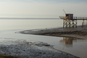 Carrelet du Médoc - Gironde - Aquitaine.