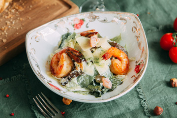 Autumn menu of appetizers