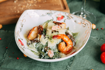 Autumn menu of appetizers