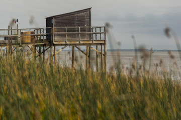 Carrelet du Médoc - Gironde - Aquitaine.