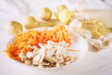 ingredients for soup