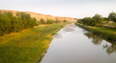 Little Missouri River Montana North America USA