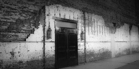 Antique Downtown Wall