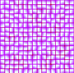 Abstract geometrical seamless pattern with rectagles. Violet and purple checked background.