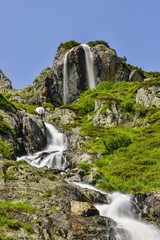 Waterfall on the Sustanpass