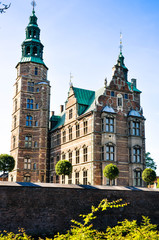 Rosenborg Castle in Copenhagen, Denmark.