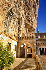 Rocamadour, one of the most beautiful village in France, religious destination