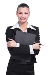 Young, confident, successful and beautiful business woman