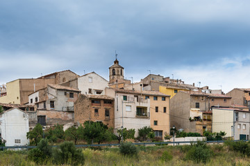 Fototapeta na wymiar Medieval village in Spain