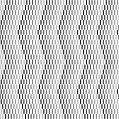 Geometric black and white background. Zigzag monochrome dynamic pattern.