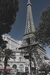 Fototapete Rund Pariser Hotel in Las Vegas © Gangje