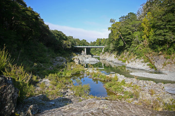 Pelorus Bridge Scenic Reserve - A famous nature reserve in Marlborough on New Zealand's South Island