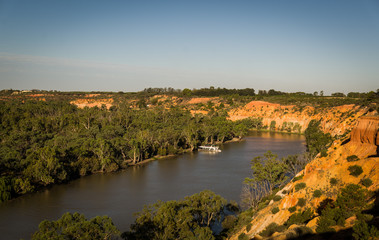 Fototapeta premium Houseboat on the Murray River