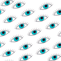 Obraz premium seamless pattern with eyes