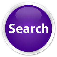 Search premium purple round button