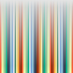 Obraz premium Abstract colorful straight lines on gray background. pattern Vector background.