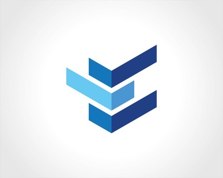 Square Shape 3d Logo