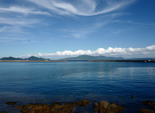宗像大島から見る海
