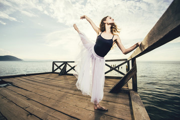 female ballet dancer