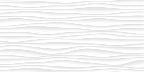 Line White texture. Gray abstract pattern seamless. Wave wavy nature geometric modern. - 170521749